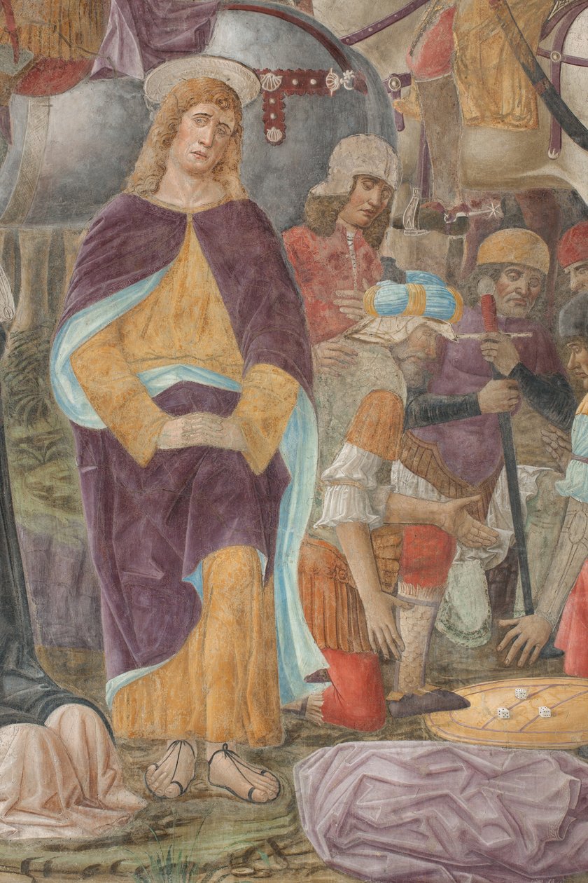 Milano, Cenacolo Vincianon ruokasali, Donato Montorfano, Kristuksen ristiinnaulitseminen tekijältä Giovanni Donato Montorfano