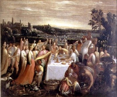 Juhla järven rannalla, 1610-12 tekijältä Giovanni Donducci