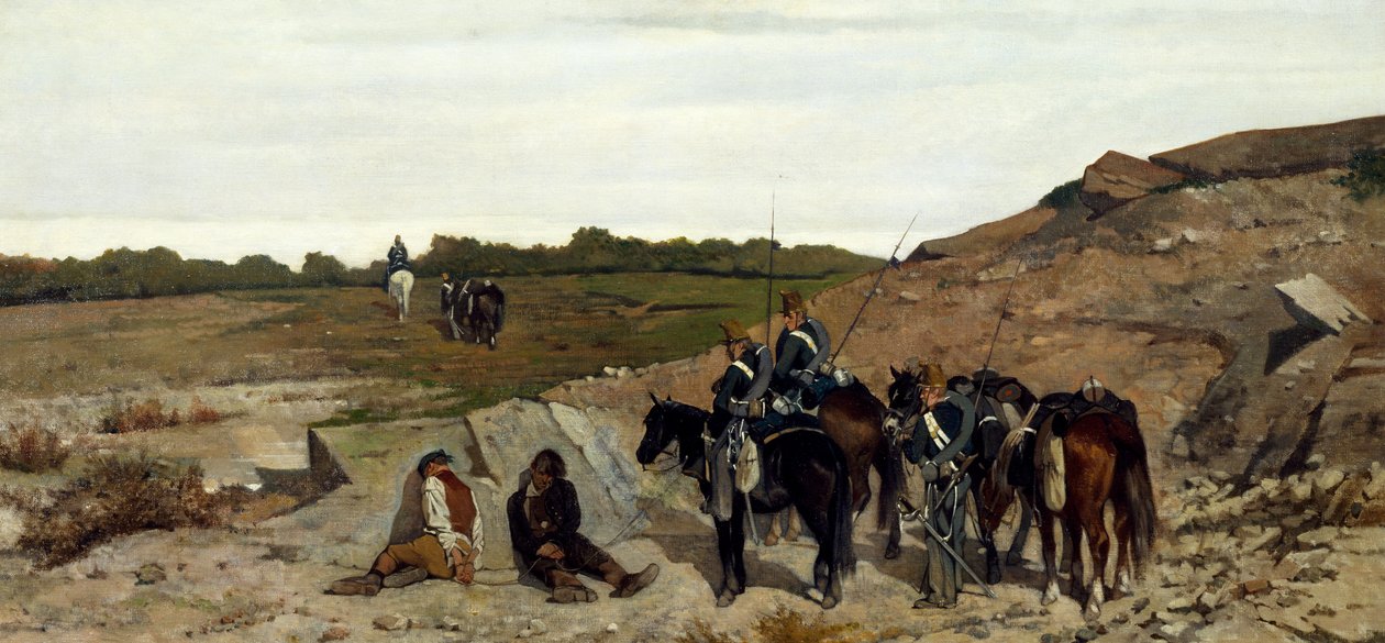 Episodi ryöstöä vastaan tekijältä Giovanni Fattori