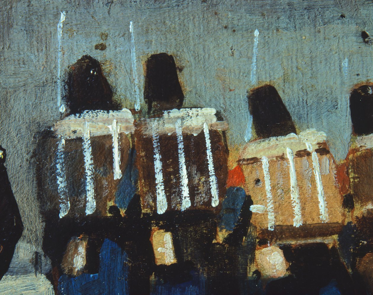 Ranskalaiset sotilaat vuonna -59 tekijältä Giovanni Fattori