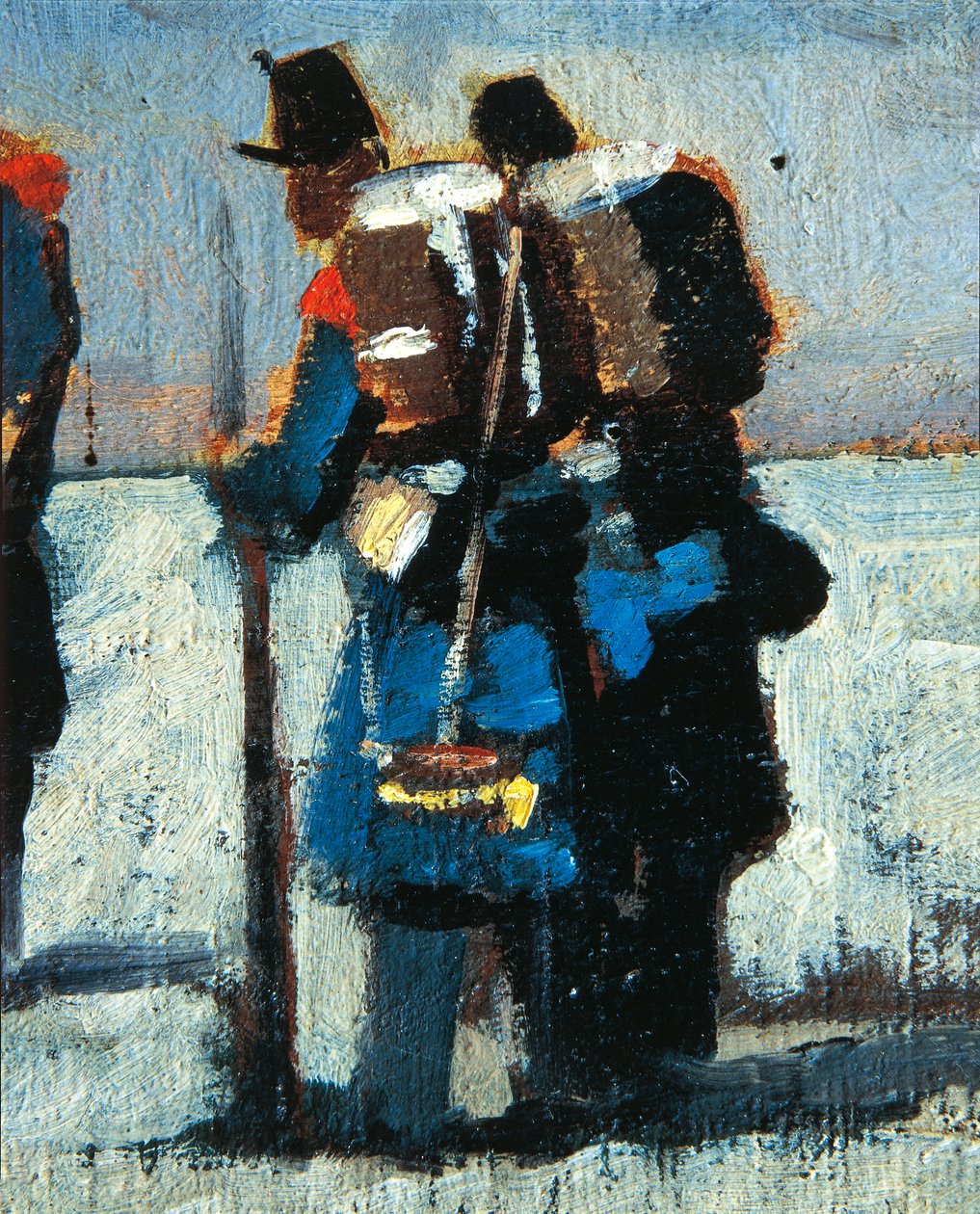 Ranskalaiset sotilaat vuonna -59 tekijältä Giovanni Fattori
