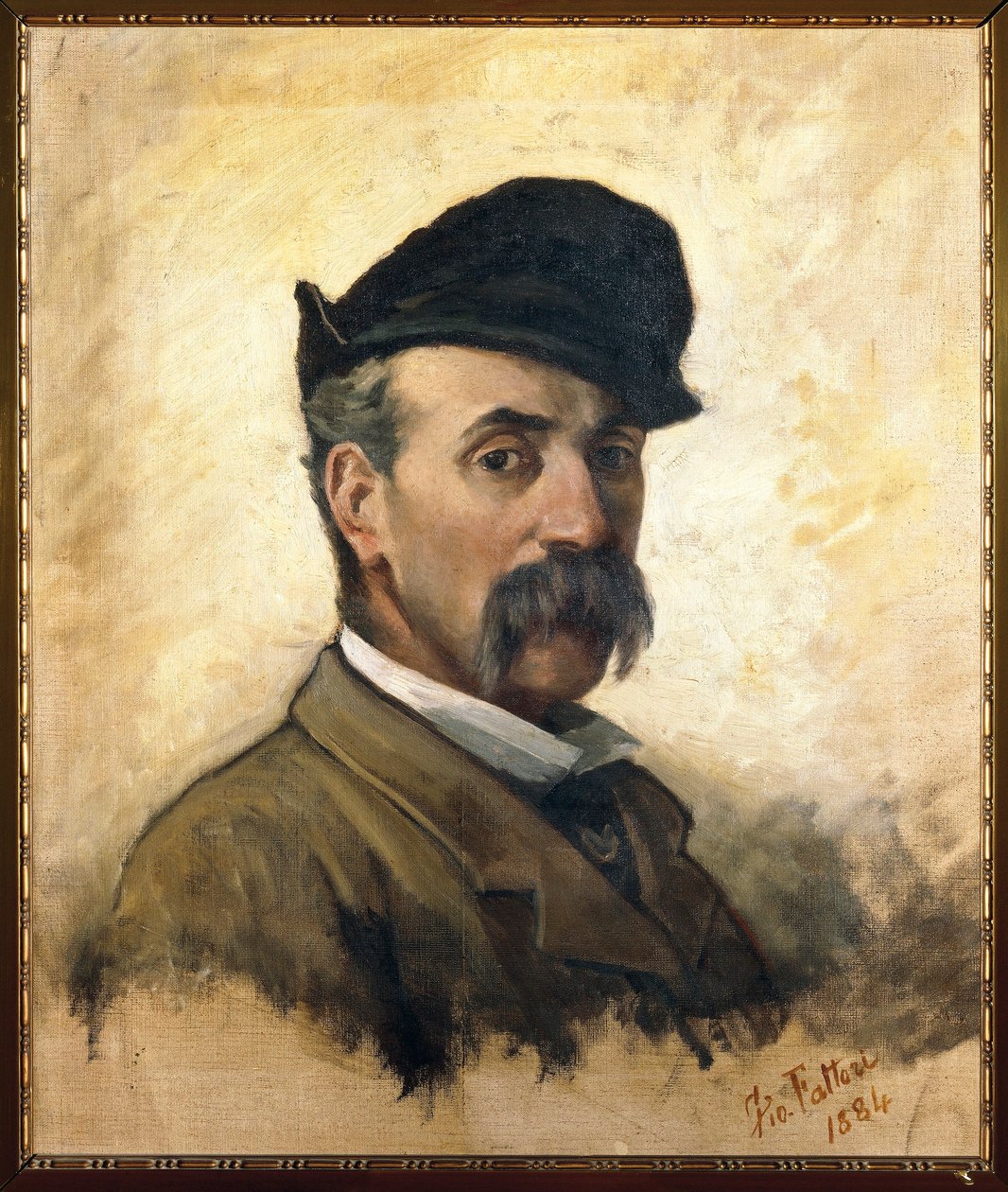 Italia, Firenze, Omakuva 59-vuotiaana tekijältä Giovanni Fattori