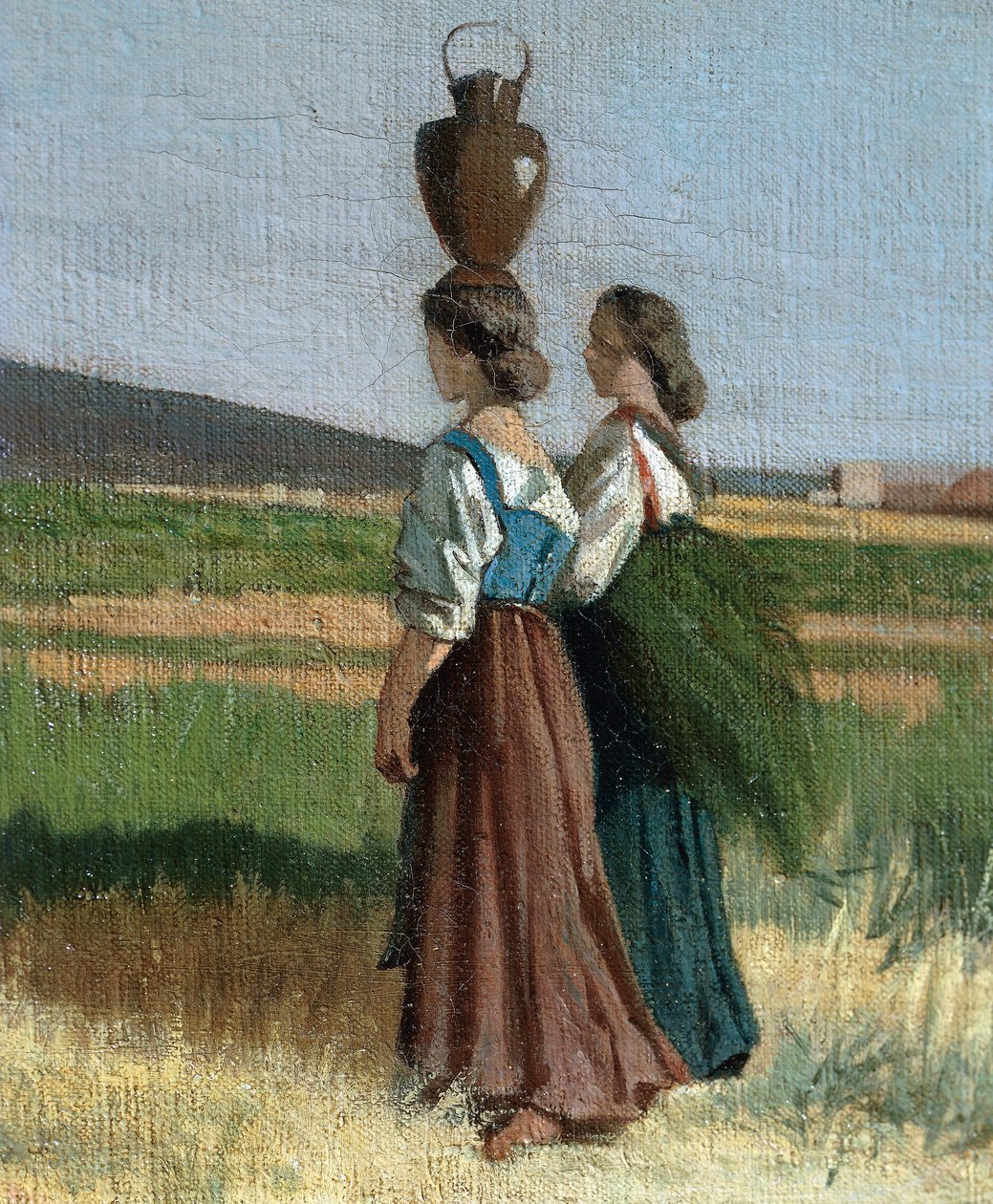 Livorno Water Carrier tekijältä Giovanni Fattori