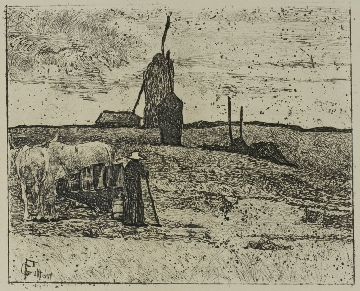 Maremma Toscanassa tekijältä Giovanni Fattori