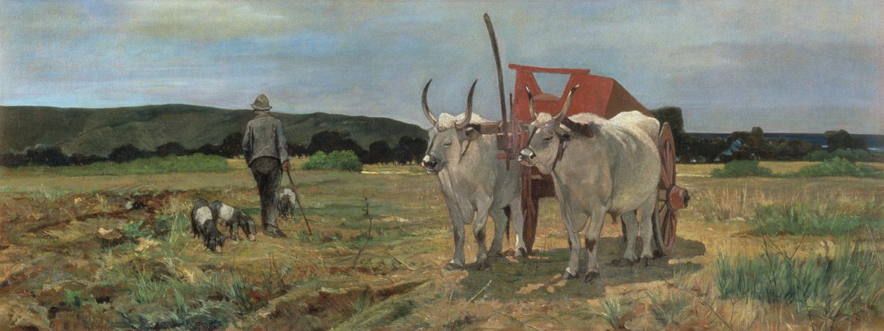 Huonekalut ja erilaiset esineet 1100- ja 1300-luvuilta tekijältä Giovanni Fattori
