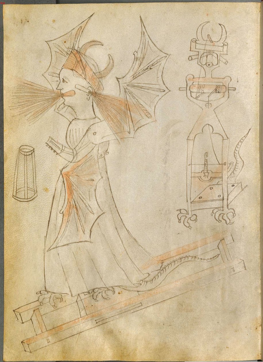 The Fire Witch From: Sota-instrumenttien kirja hahmoineen tekijältä Giovanni Fontana