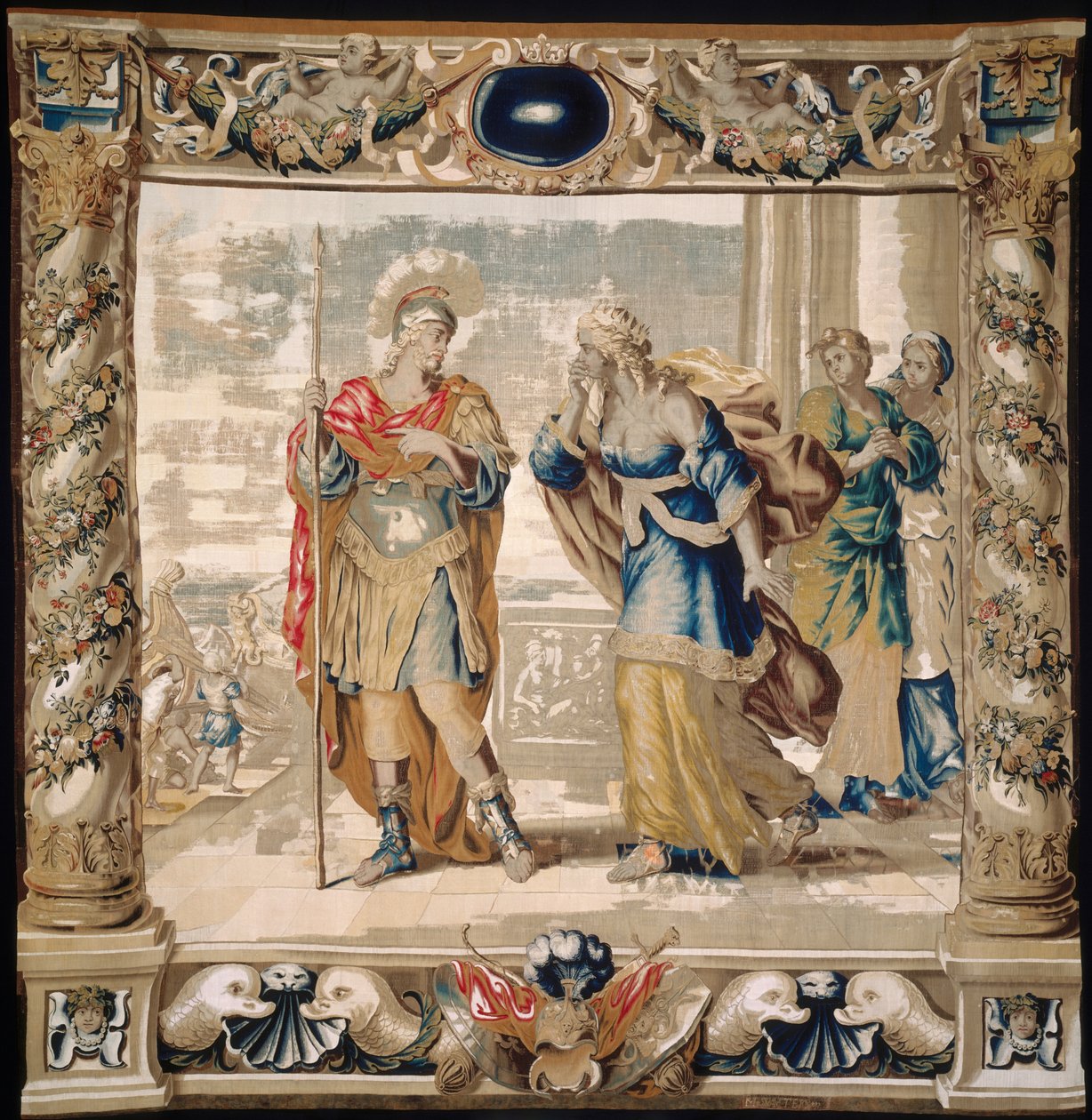 Aeneas hyvästelee Didon tekijältä Giovanni Francesco (1610 62) Romanelli