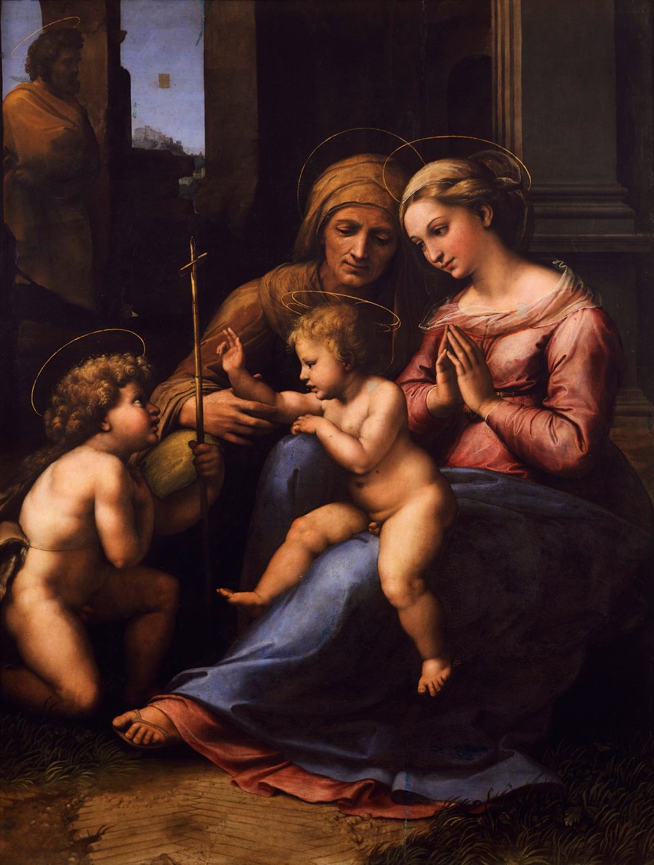 Jumalallisen rakkauden Our Lady, kirjoittanut Giovan Francesco Penni, joka tunnetaan nimellä Fattore (noin 1488-1528) tekijältä Giovanni Francesco (c.1488 1528) Penni