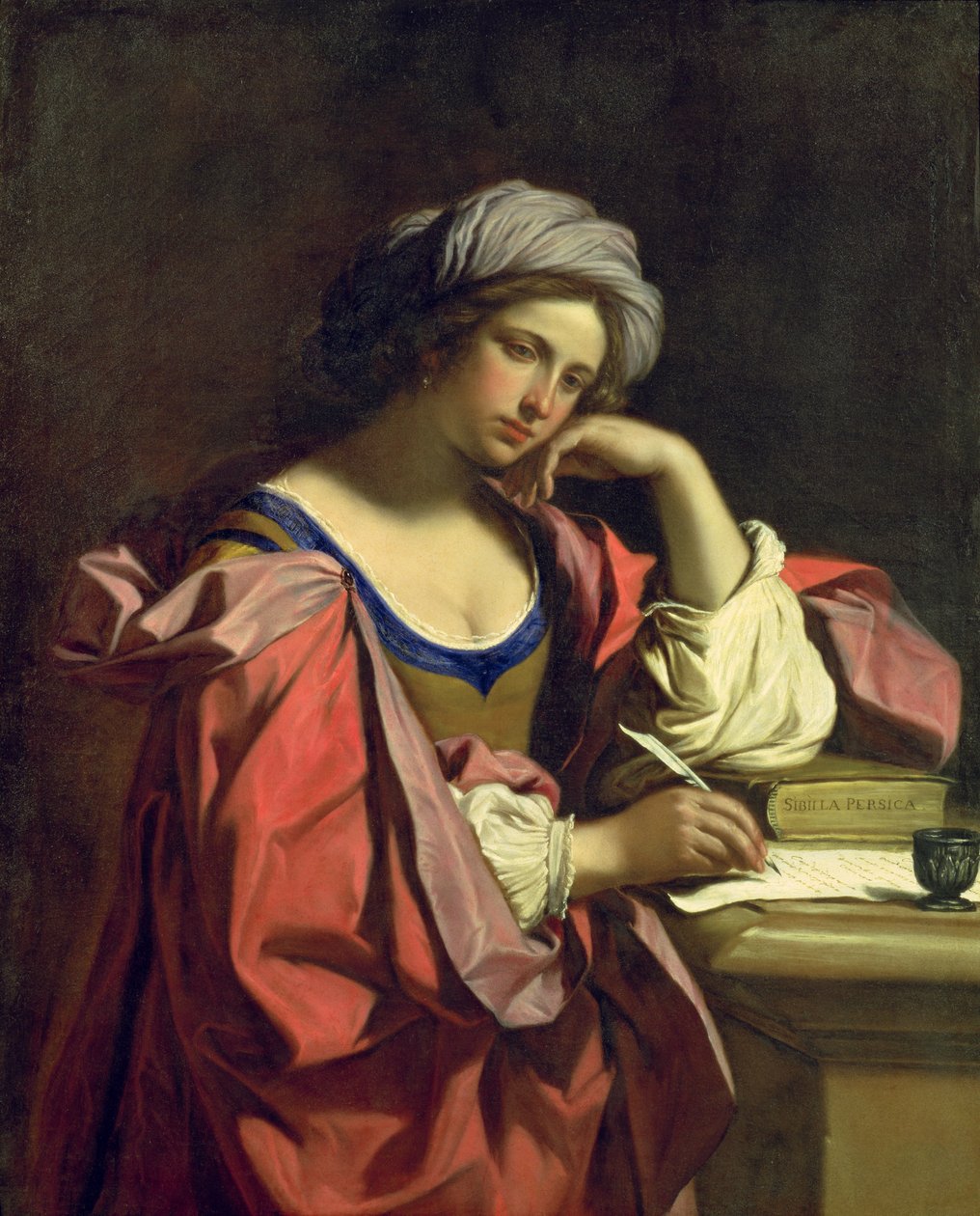 Persialainen Sibylla tekijältä Giovanni Francesco Barbieri