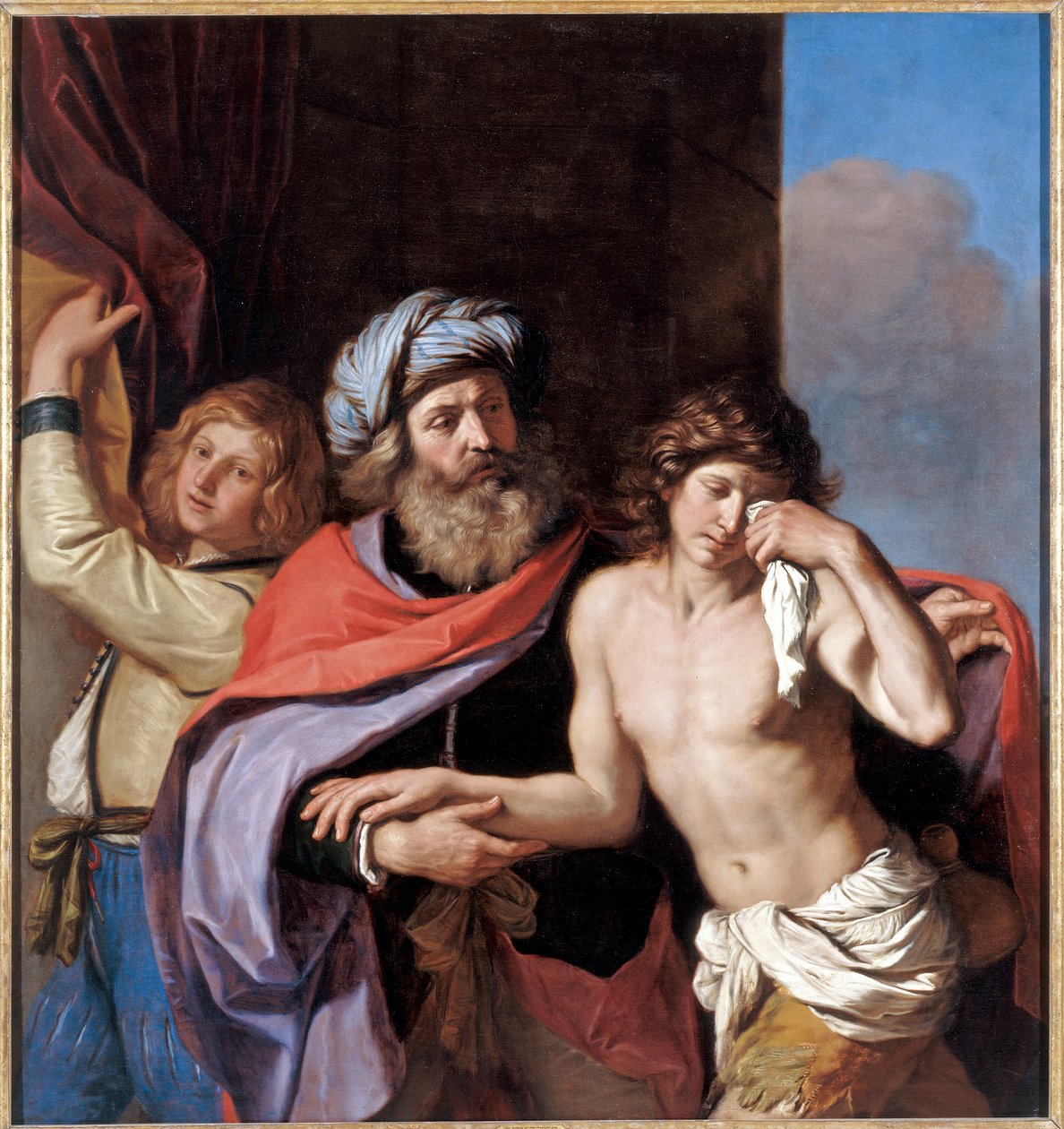Tuhlaajapojan paluu, 1654-55 tekijältä Giovanni Francesco Barbieri