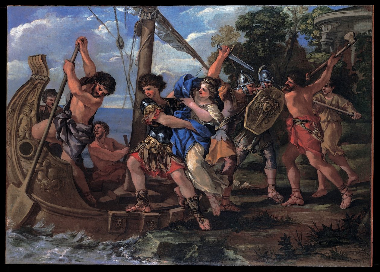 The Elena kidnapping tekijältä Giovanni Francesco Romanelli