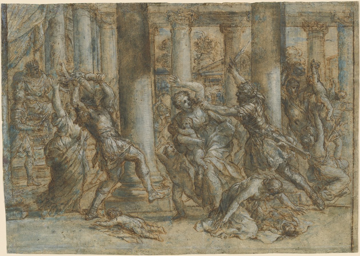 Viattomien verilöyly tekijältä Giovanni Francesco Romanelli