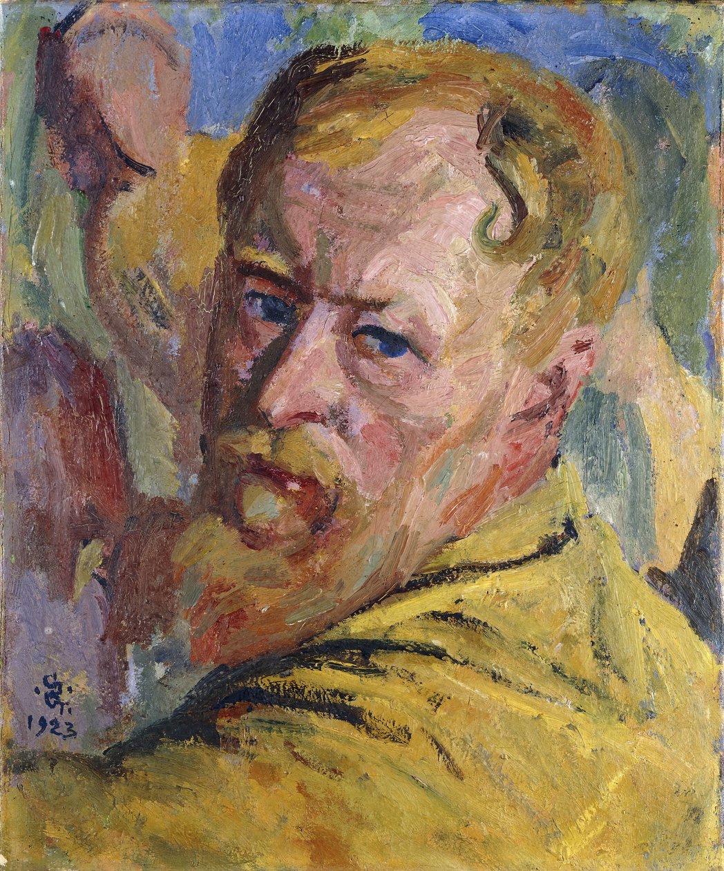 Omakuva, 1923 tekijältä Giovanni Giacometti
