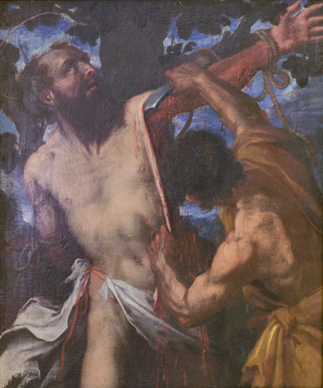 Pyhän Bartolomeuksen marttyyrius, Gian Giacomo Pandolfi (maalaus) tekijältä Giovanni Giacomo Pandolfi