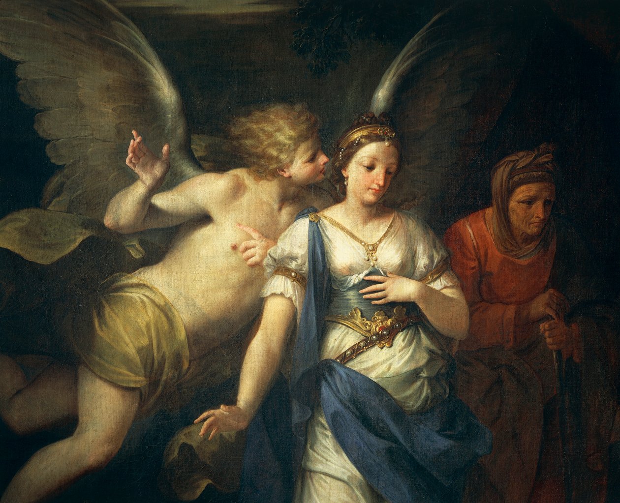 Enkeli inspiroi Judithia tekijältä Giovanni Gioseffo da Sole