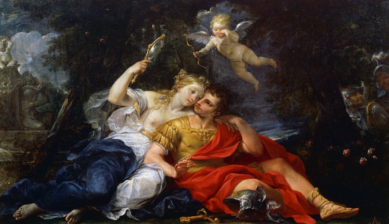 Rinald ja Armida, Giovan Gioseffo dal Solen maalaus tekijältä Giovanni Gioseffo da Sole