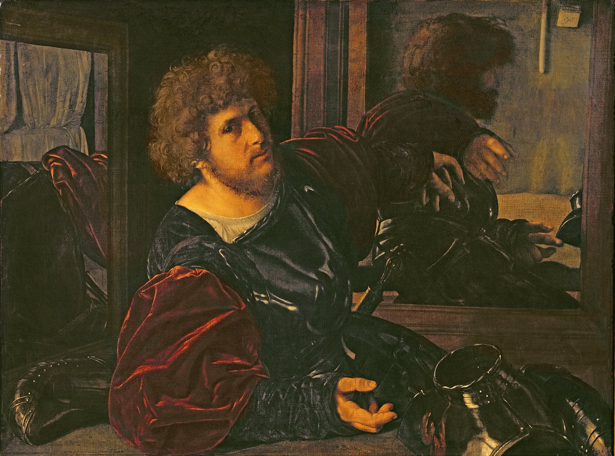 Bernardo di Sallan muotokuva (öljy paneelissa) tekijältä Giovanni Girolamo Savoldo