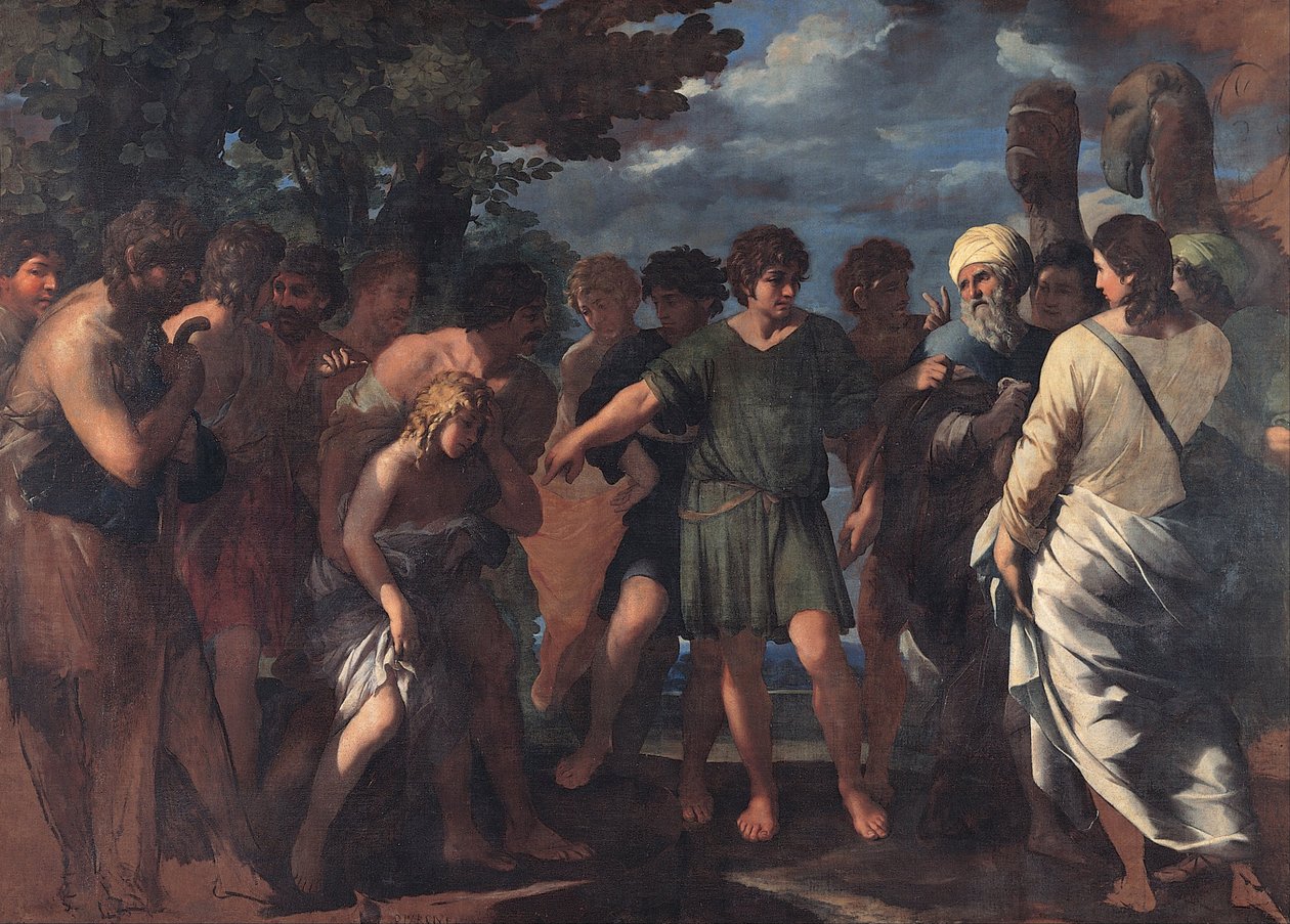 Joosef myi veljiensä, 1636-1641 tekijältä Giovanni Maria Bottala