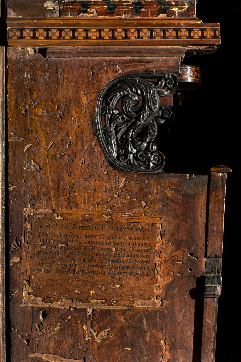 Lignaean Canonical Choir, upotekoriste Giovanni Maria Platina 1484, Vasen sivuuiste tekijältä Giovanni Maria Platina