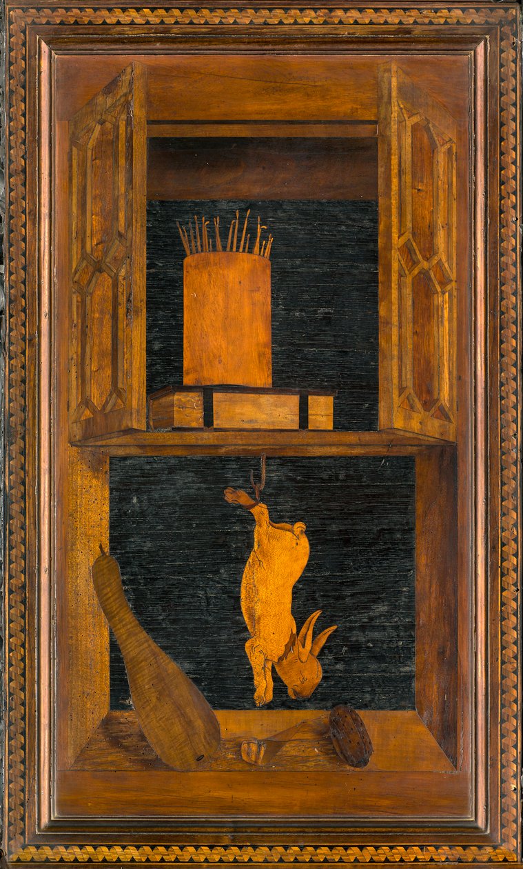 Lignaean Canonical Choir, upotekoriste Giovanni Maria Platina 1484, Superior Stall tekijältä Giovanni Maria Platina