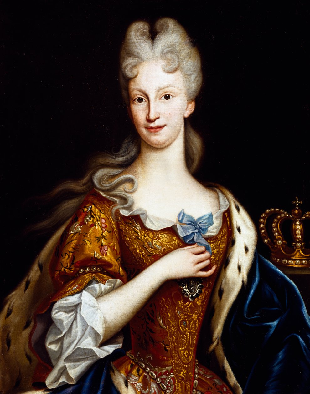Muotokuva Elisabeth Farnesesta (Parma tekijältä Giovanni Maria delle called Mulinaretto Piane
