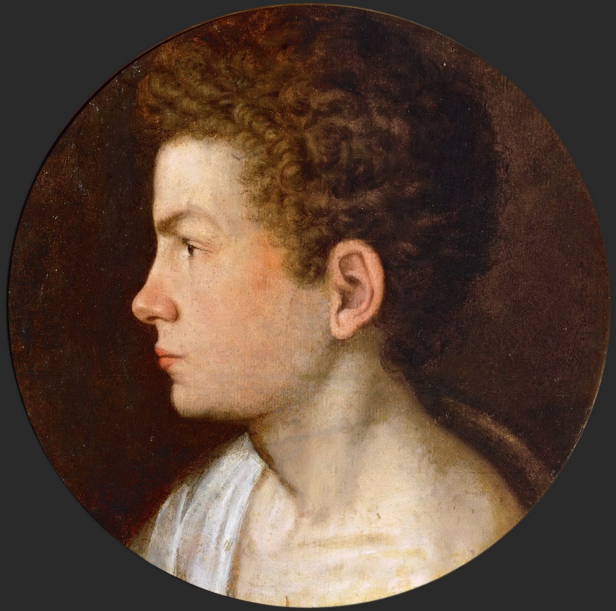 Manerismi: Omakuva par Lomazzo, Giovanni Paolo (1538-1600), n. 1560. Öljy puulle, D 39. Art History Museum, Vienne tekijältä Giovanni Paolo Lomazzo