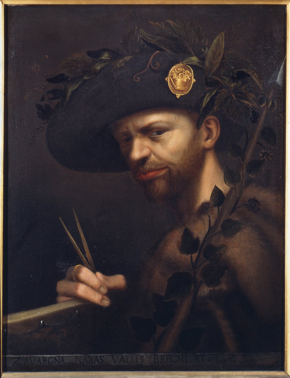 Omakuva Accademia della Valle di Blenion apottina tekijältä Giovanni Paolo Lomazzo