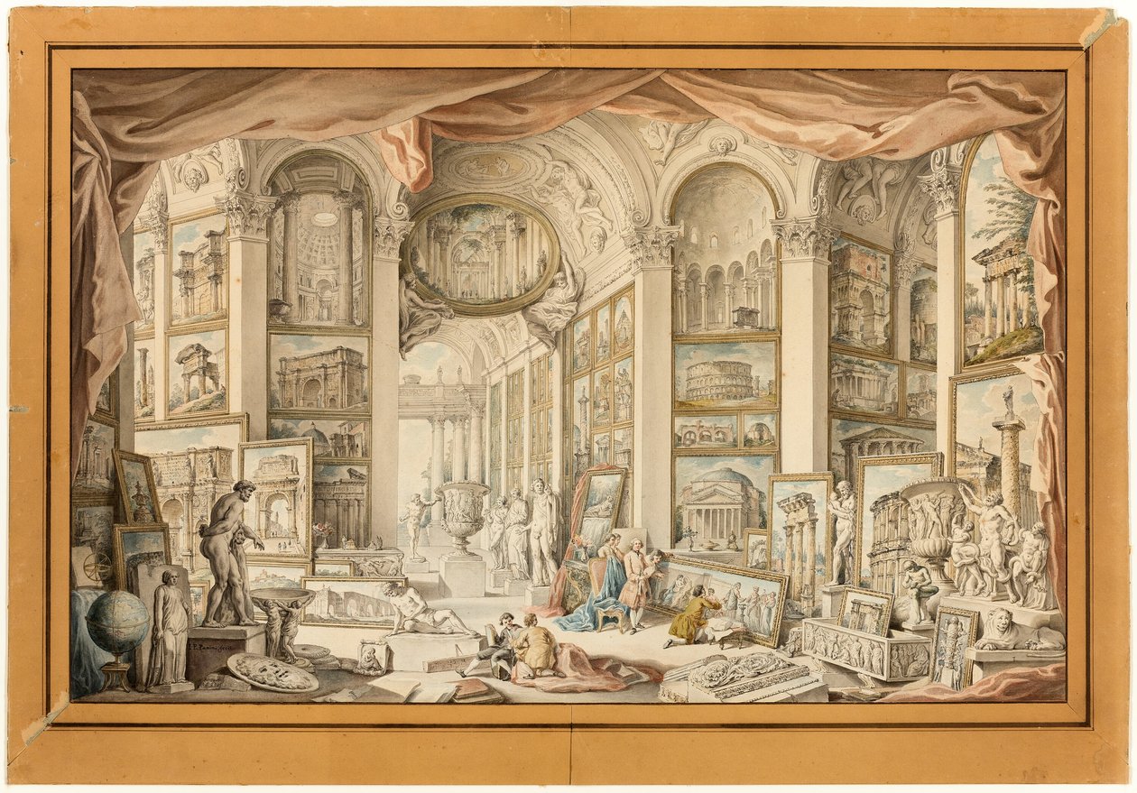 Antiikin Rooma tekijältä Giovanni Paolo Panini