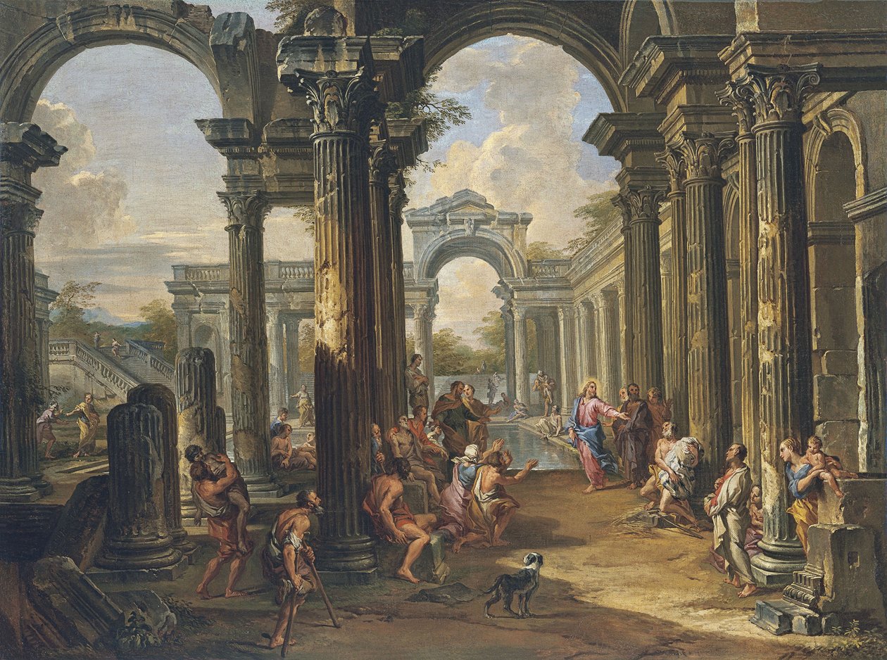 Bethesdan allas tekijältä Giovanni Paolo Pannini