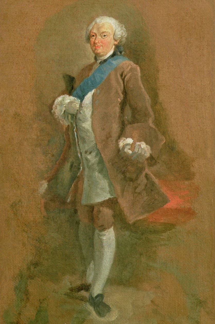Duc de Choiseulin muotokuva, n. 1757 tekijältä Giovanni Paolo Pannini