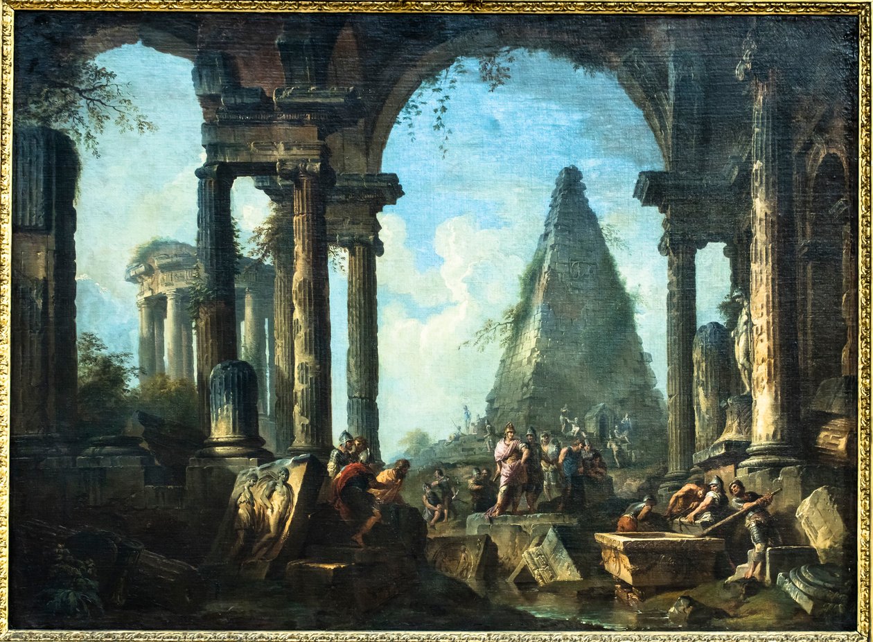  tekijältä Giovanni Paolo Pannini or Panini