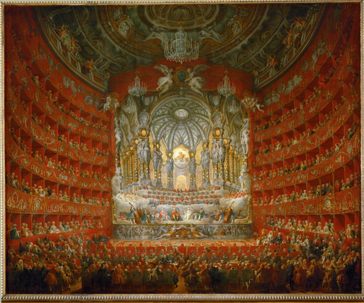 Musiikkijuhlat ... tekijältä Giovanni Paolo Pannini or Panini