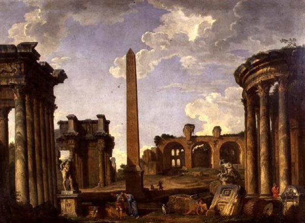 Roomalainen Capriccio tekijältä Giovanni Paolo Pannini
