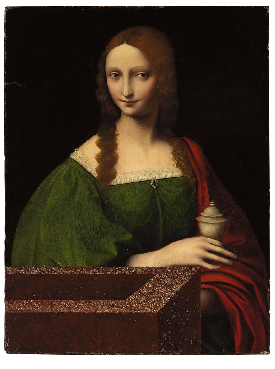 Maria Magdaleena (öljy paneelissa) tekijältä Giovanni Pietro Rizzoli Giampietrino