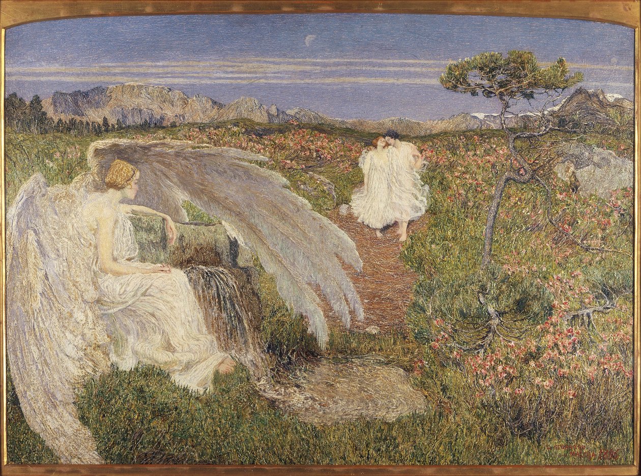 Italia, Rakkaus elämän lähteellä tekijältä Giovanni Segantini