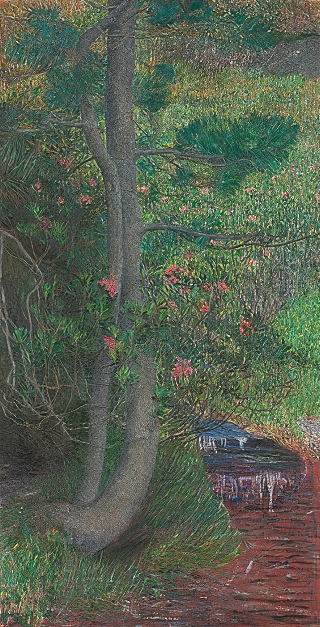 Mänty. Noin 1897 tekijältä Giovanni Segantini