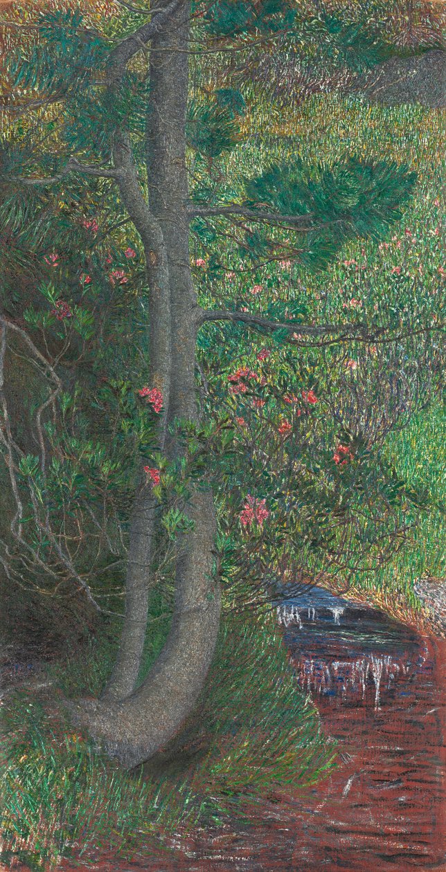 Pine Tree, c. 1897. tekijältä Giovanni Segantini