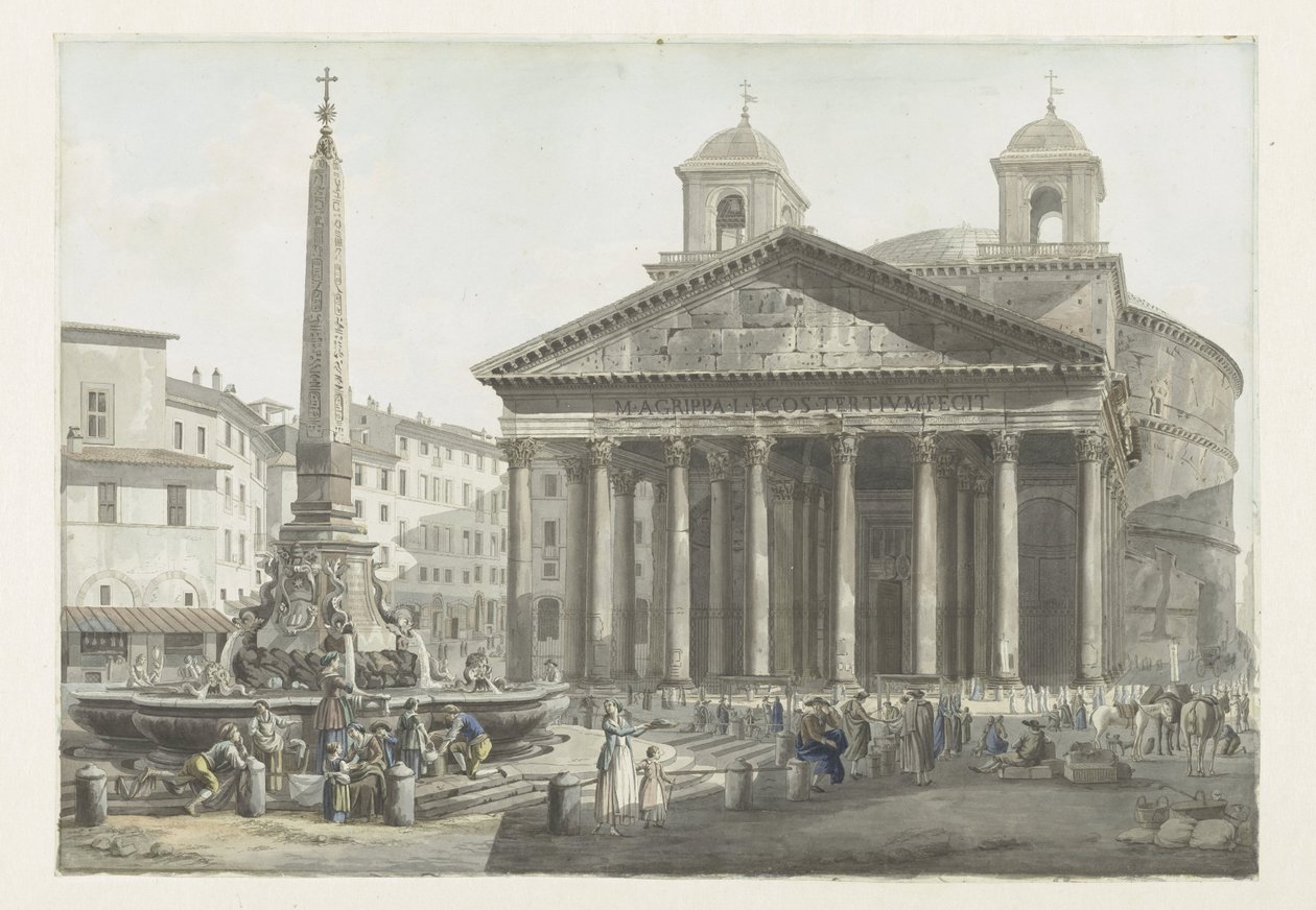 Pantheon Roomassa tekijältä Giovanni Volpato
