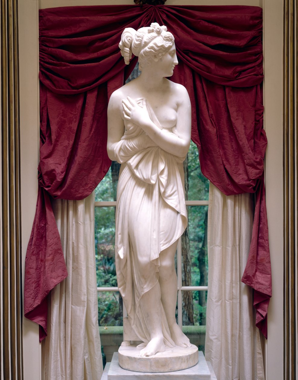 Venere Italica, Antonio Canovan (1757-1822) mukaan n. 1817 (marmori) tekijältä Giovanni and Brothers (attr.to) Pisani