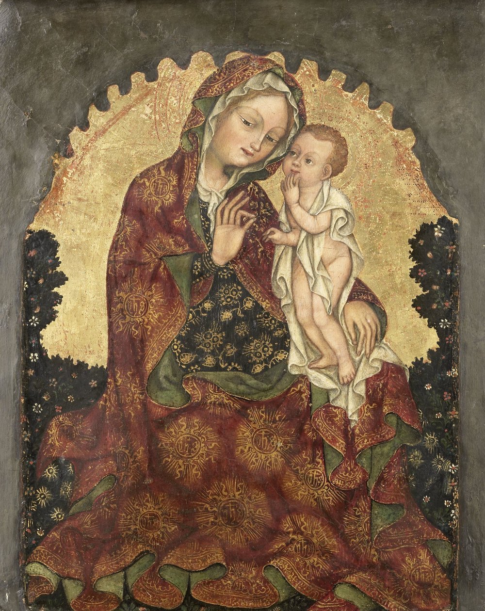 Nöyryyden Madonna tekijältä Giovanni da Francia (attributed to)