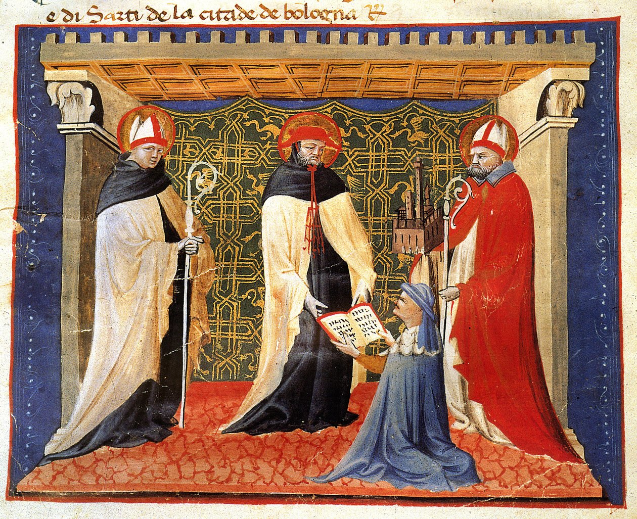 Giovanni da Modenan pienoiskuva verhojen seuran säännöistä tekijältä Giovanni da Modena
