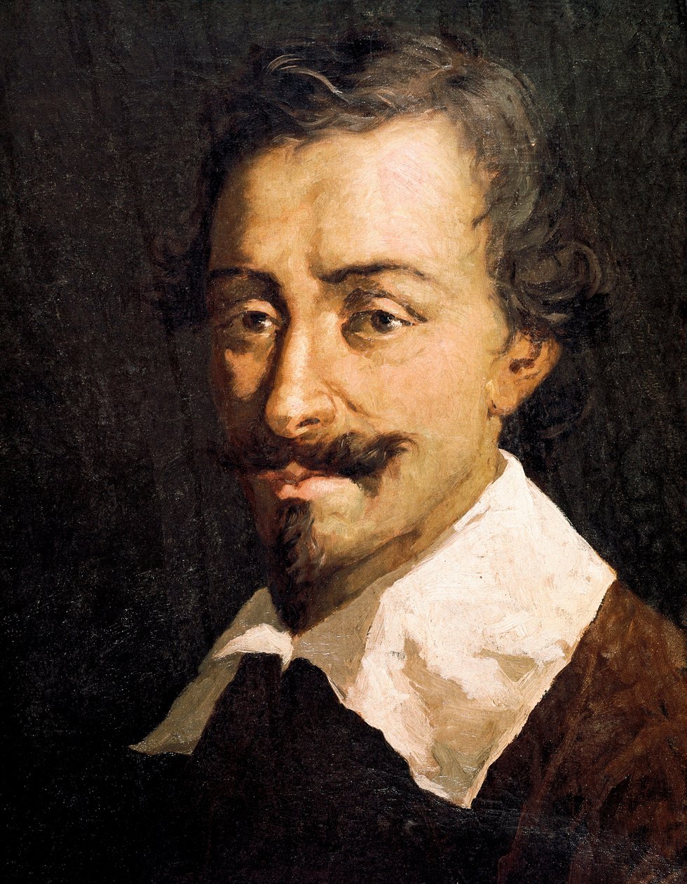 Belgialaisen säveltäjän ja teoreetikon Johannes Tinctorisin muotokuva, yksityiskohta tekijältä Giovanni da Udine (after)