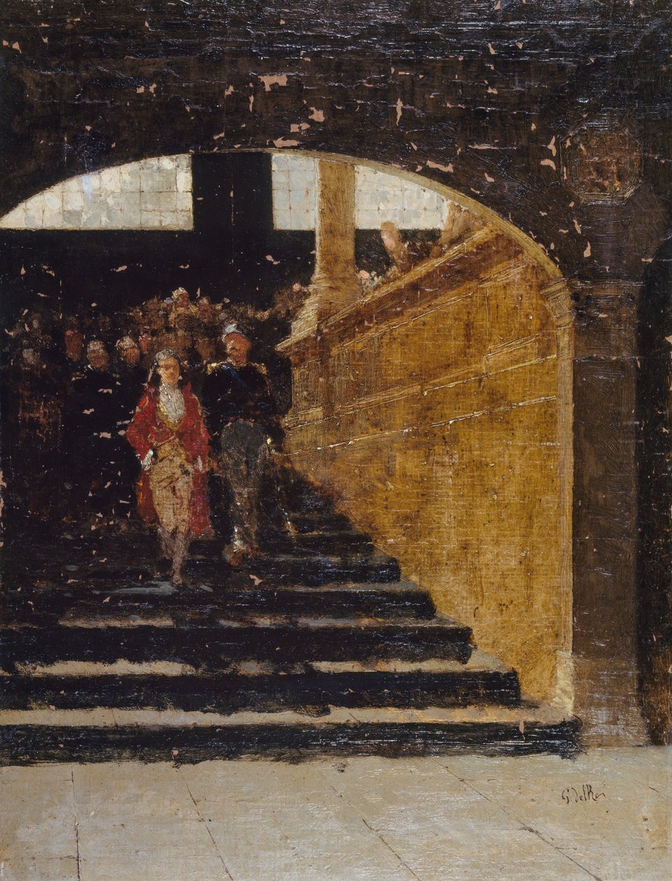 Salvator Rosan vapauttaminen tekijältä Giovanni del Re