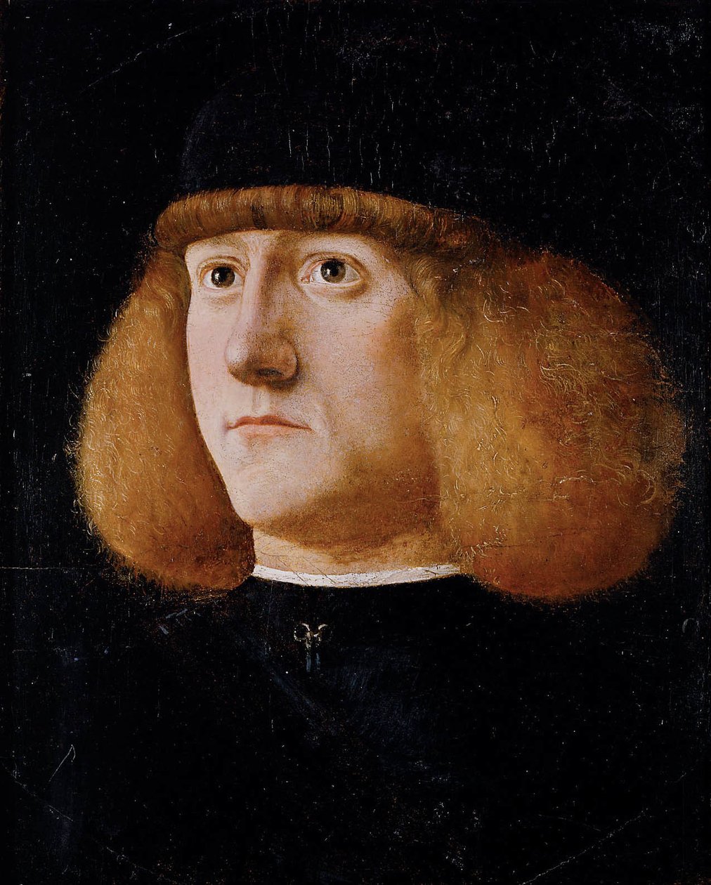 Saksan kieli: Bildnis eines jungen Mannes Nuoren miehen muotokuva (Portrait of a Young Man) tekijältä Giovanni di Niccolo Mansueti
