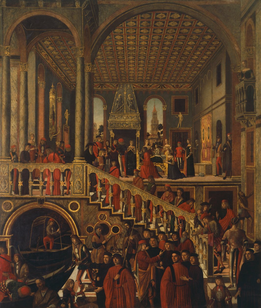 Cura milagrosa da filha de Benvegnudofinnish tekijältä Giovanni di Niccolo Mansueti