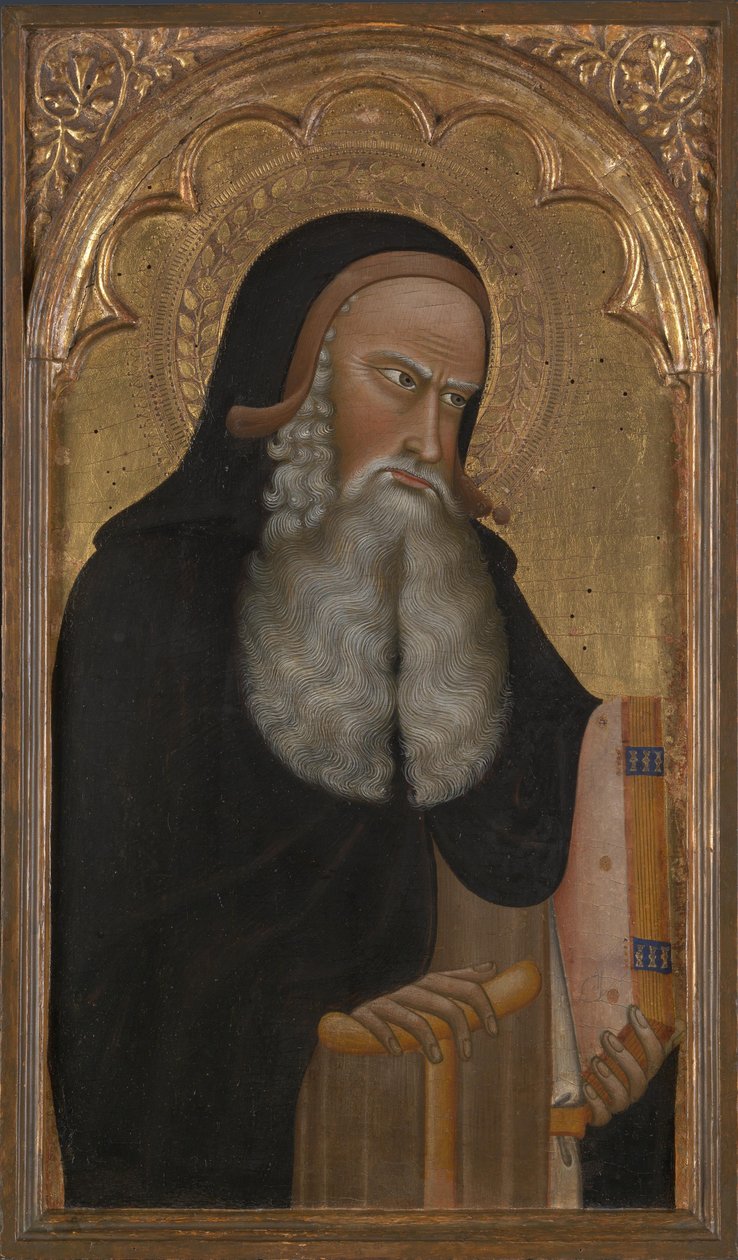 Pyhä Antonius, noin 1350 tekijältä Giovanni di Nicola