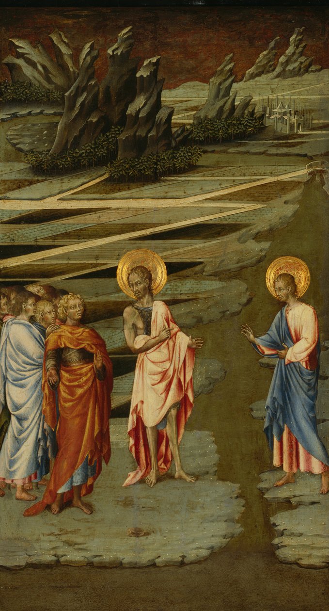 Ecce Agnus Dei, 145560. tekijältä Giovanni di Paolo