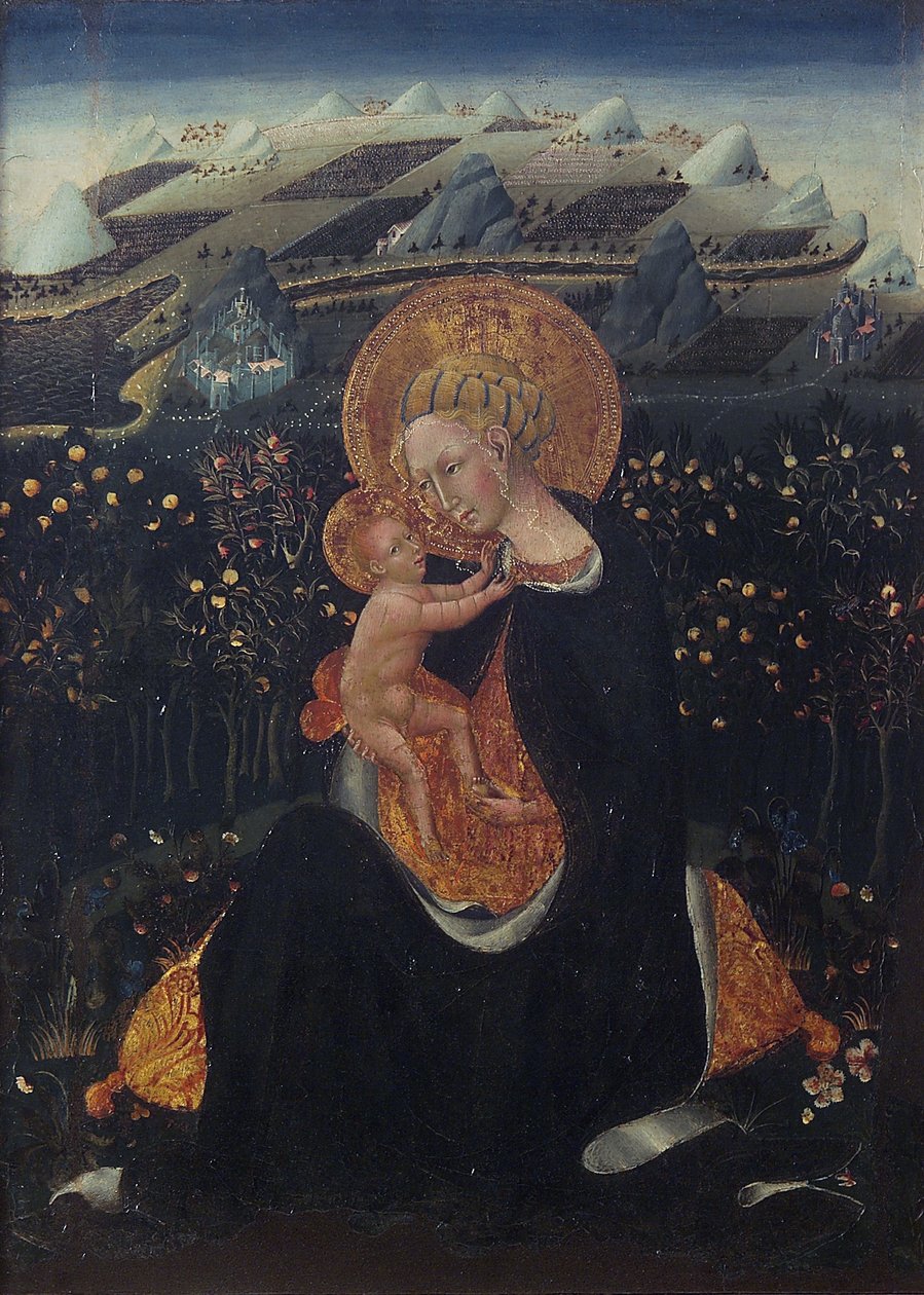 Nöyryyden Madonna tekijältä Giovanni di Paolo