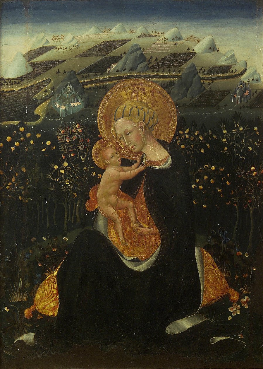 Nöyryyden Madonna tekijältä Giovanni di Paolo