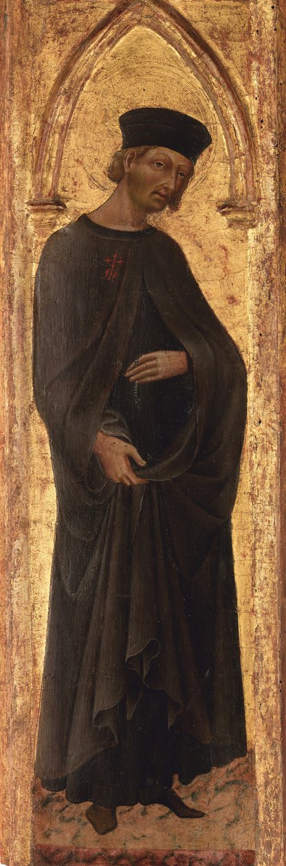 Siunattu Andrea Gallerani kuoli 1251, 1447-65. tekijältä Giovanni di Paolo